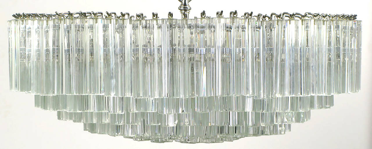 Venini Murano Glass Chandelier 1