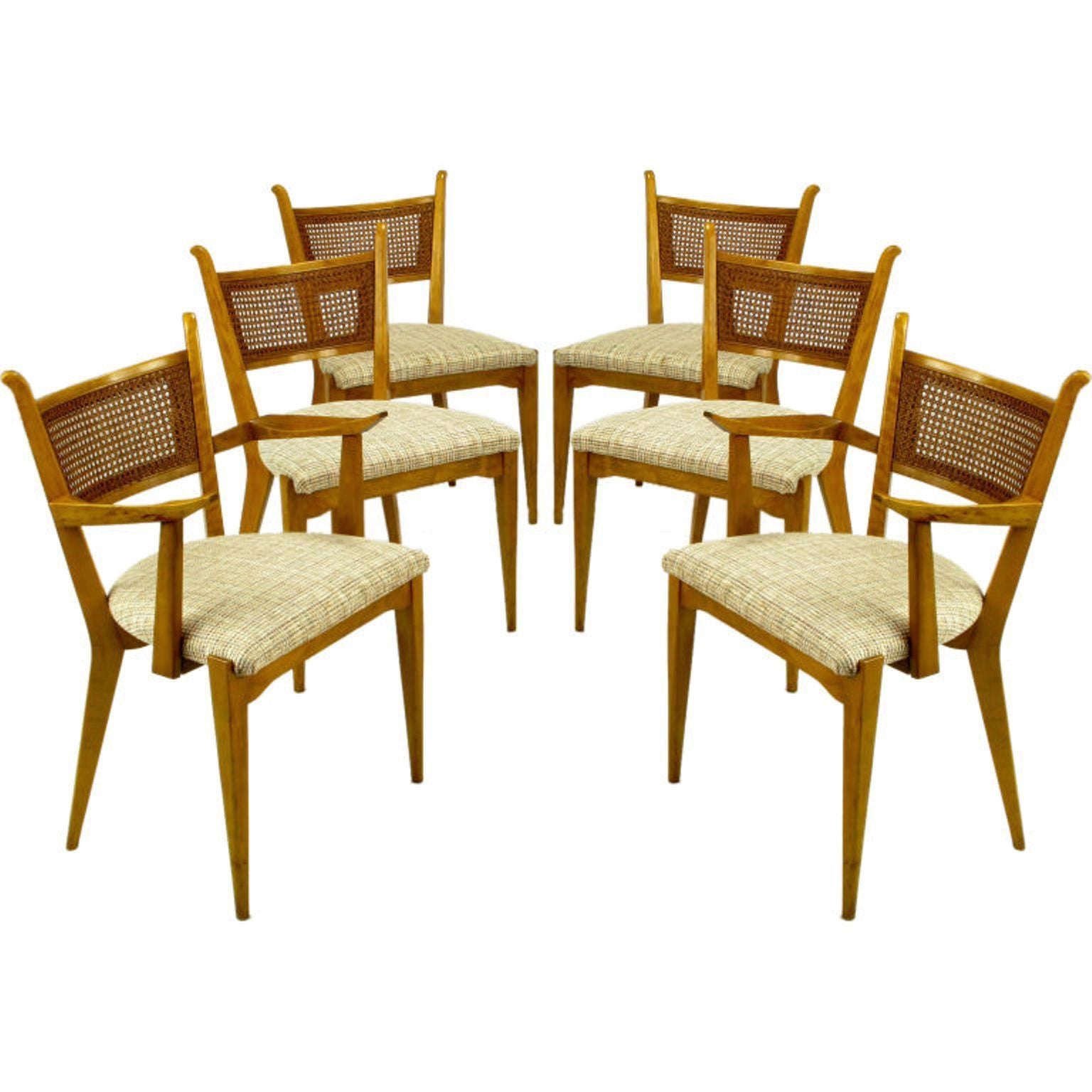 Set Six Edmond Spence Swedish Dining Chairs