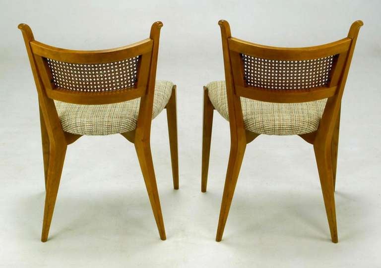 Set Six Edmond Spence Swedish Dining Chairs For Sale 2