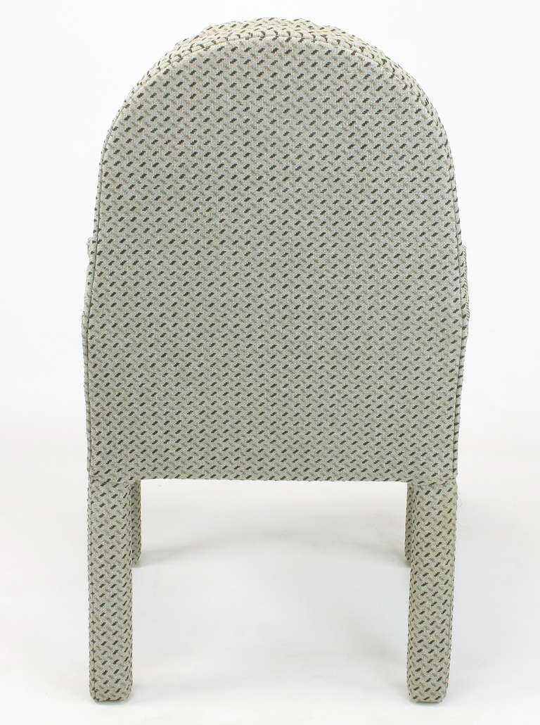 fully upholstered chair