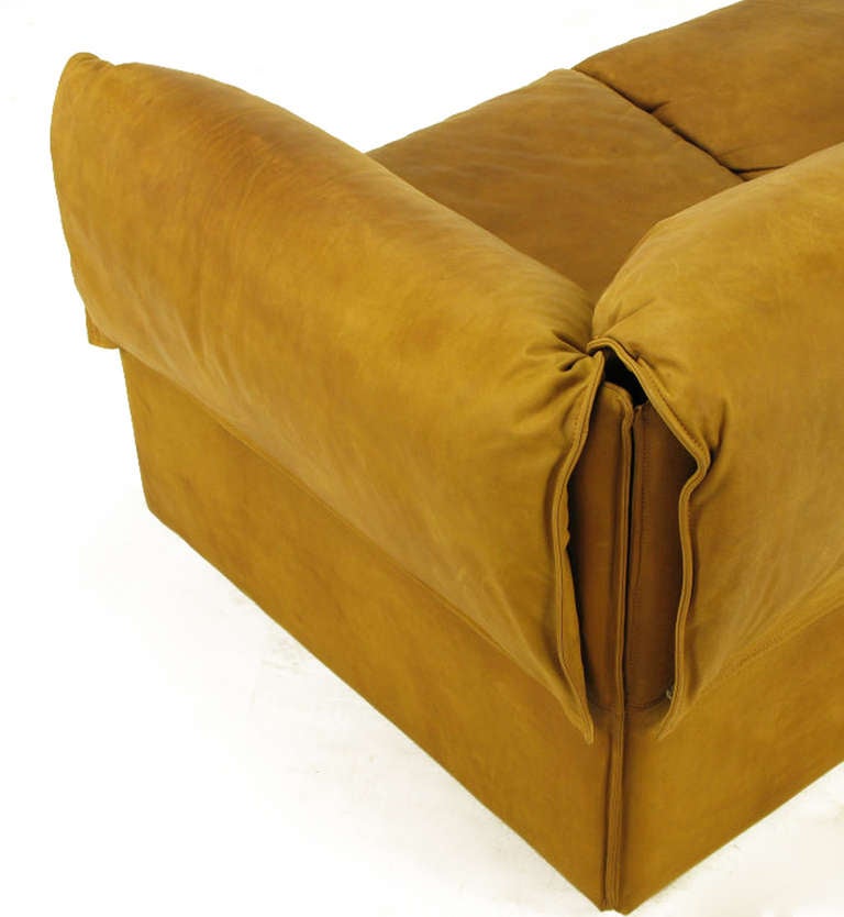 Niels Bendtsen Lotus Sofa for N. Eilersen in Nu Buck Leather 1