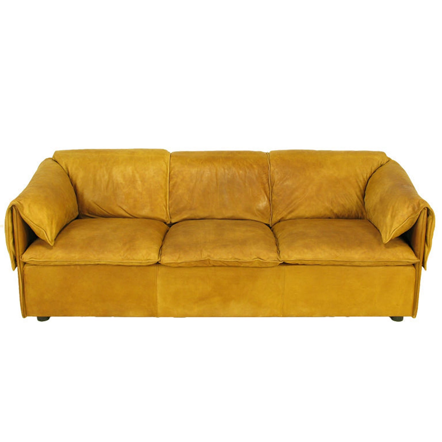 Niels Bendtsen Lotus Sofa for N. Eilersen in Nu Buck Leather