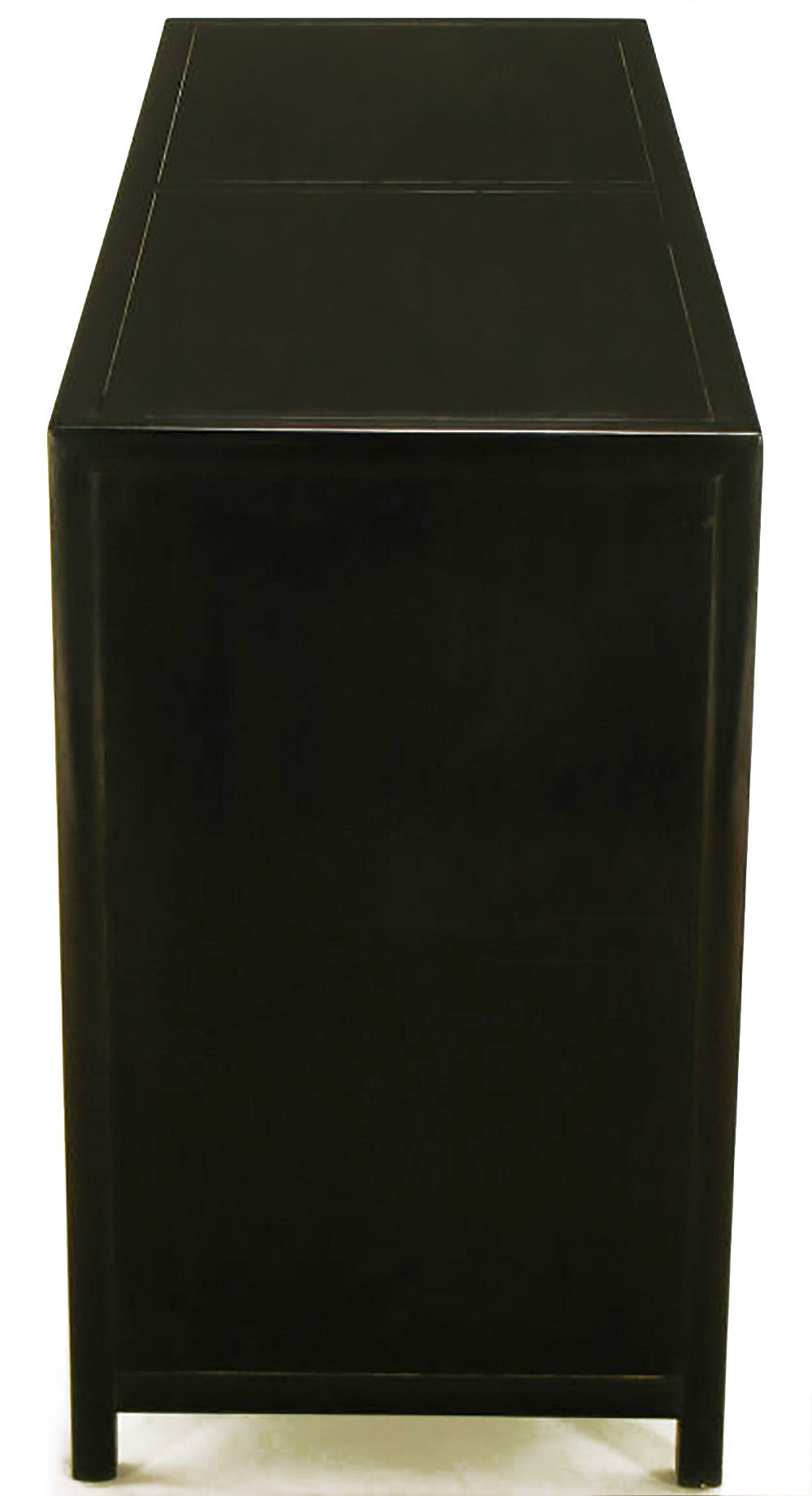 Armario de caoba del Nuevo Mundo Michael Taylor para Baker Ebonizado en venta