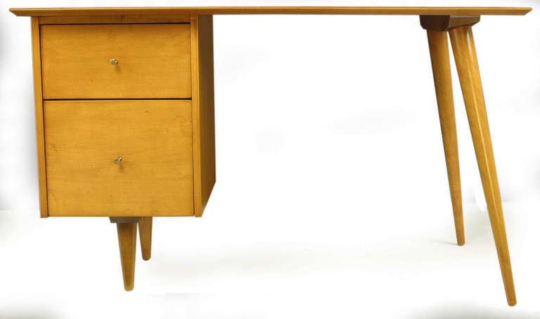 American Paul McCobb Maple Planner Group Desk