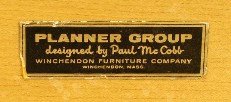 Paul McCobb Maple Planner Group Desk 2