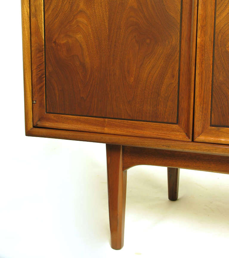 Mid-20th Century Kipp Stewart & Stewart MacDougall Walnut Dresser For Sale