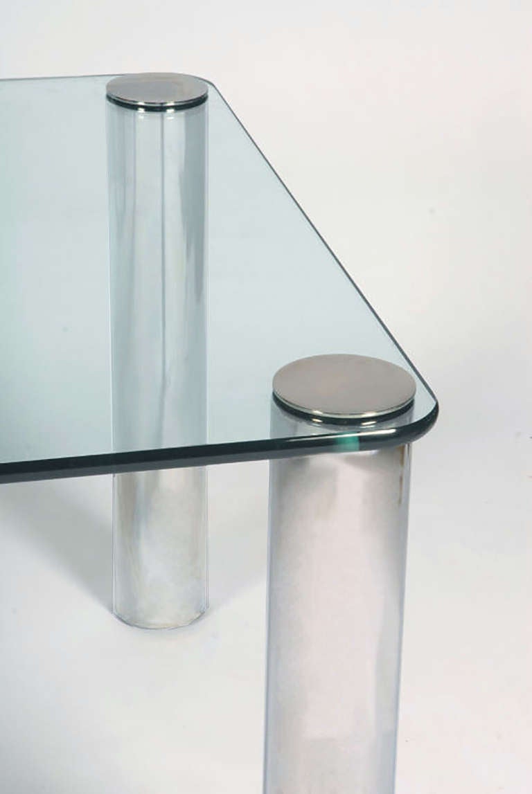 pace collection glass table