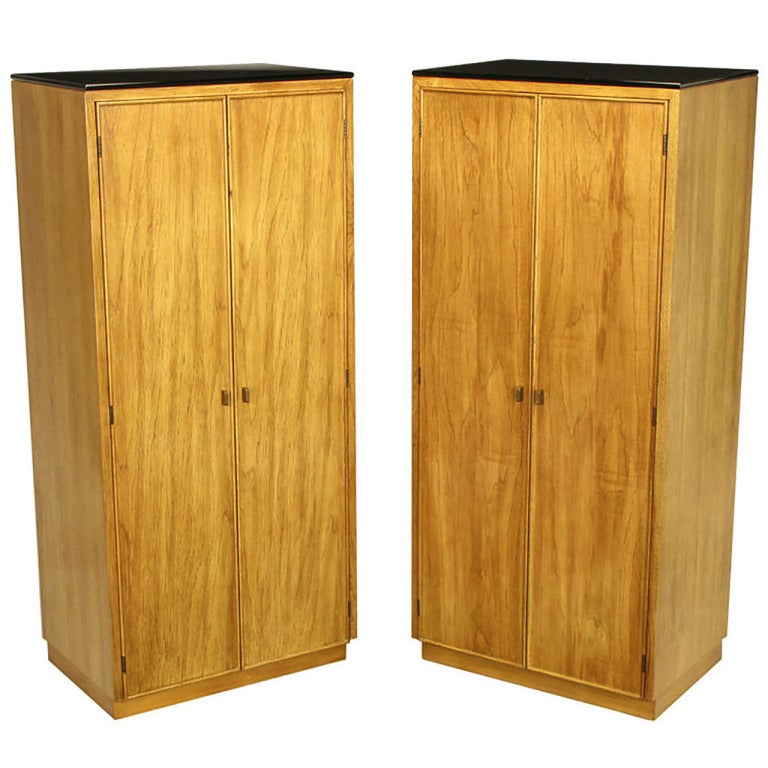 Black Ash Cabinets Image And Shower Mandra Tavern Com Pair Of Ash And Black Gl Narrow Tall Cabinets At 1stdibs
