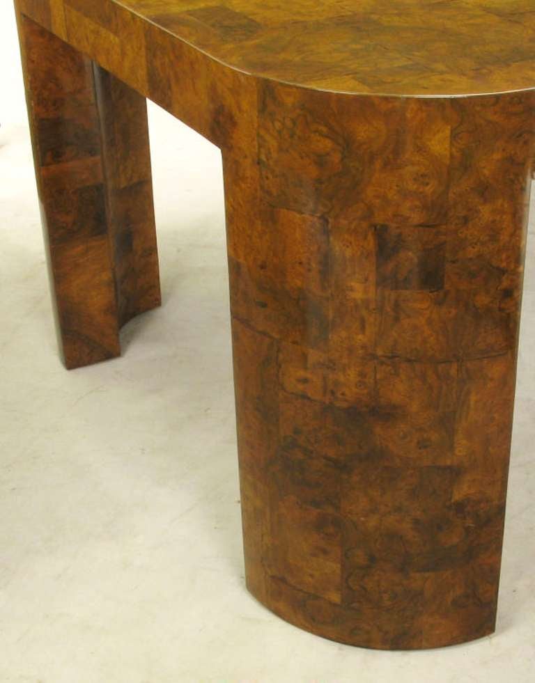 Paul Evans Patchwork Walnut Burl Dining Table In Good Condition In Chicago, IL