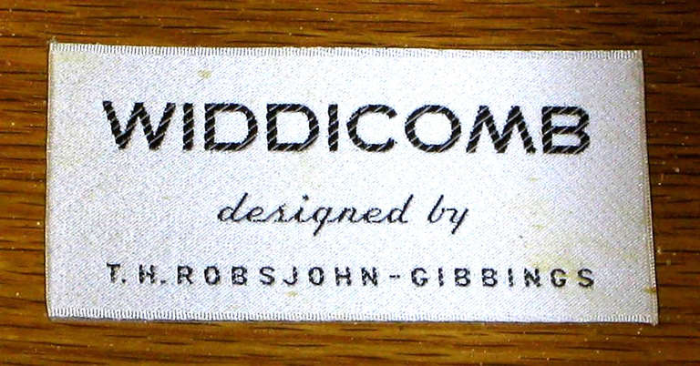 T.H. Robsjohn-Gibbings Bleached Walnut Dresser for Widdicomb 3