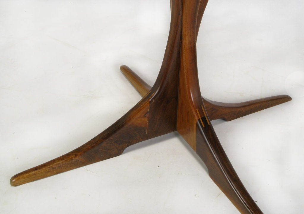 Custom XBase Teak Wood Dining Table with Glass Top at 1stdibs Custom XBase Teak Wood Dining Table with Glass Top at 1stdibs
