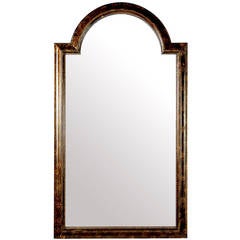 LaBarge Palladian Arch Top Mirror In Faux Tortoise Finish