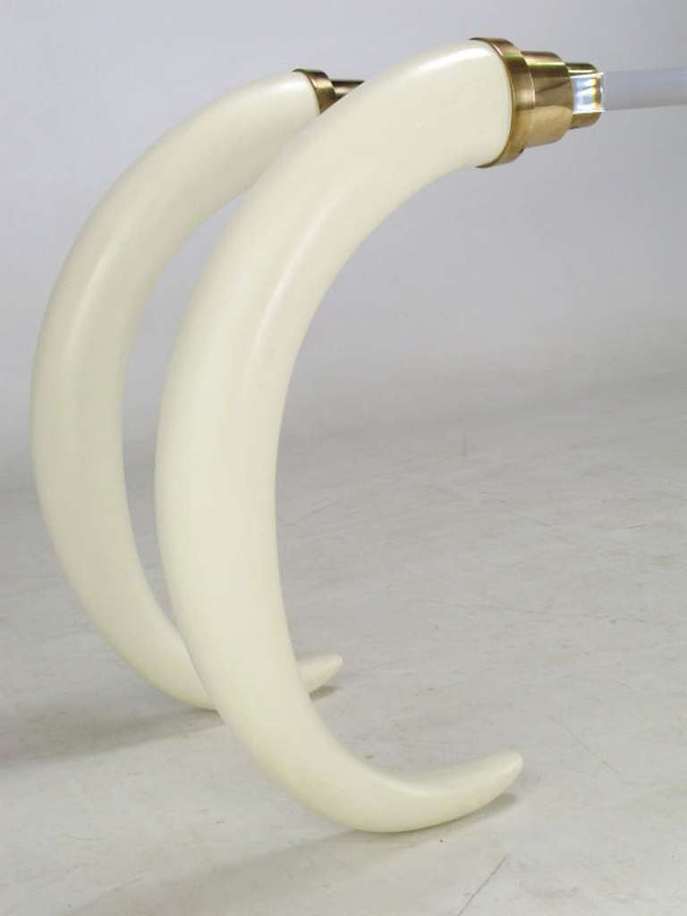 Elephant Tusk Console Table by Suzanne Dahl & Jerry Barich In Excellent Condition In Chicago, IL