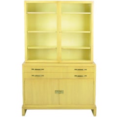 Used Tommi Parzinger for Charak Modern, Two-Piece Tall Cabinet