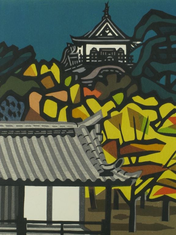 okiie hashimoto woodblock prints