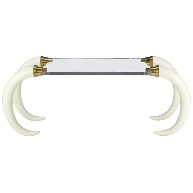 Elephant Tusk Console Table by Suzanne Dahl & Jerry Barich