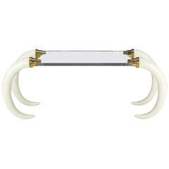 Elephant Tusk Console Table by Suzanne Dahl & Jerry Barich