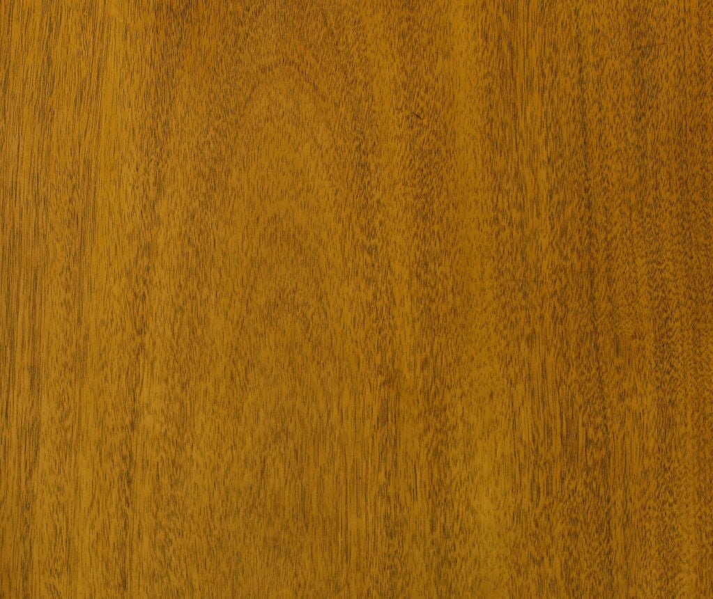Bleached Walnut & Brass Three-Part Long Dresser 4