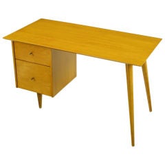 Vintage Paul McCobb Planner Group Maple Desk