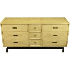 American Of Martinsville Bleached Mahogany Dresser