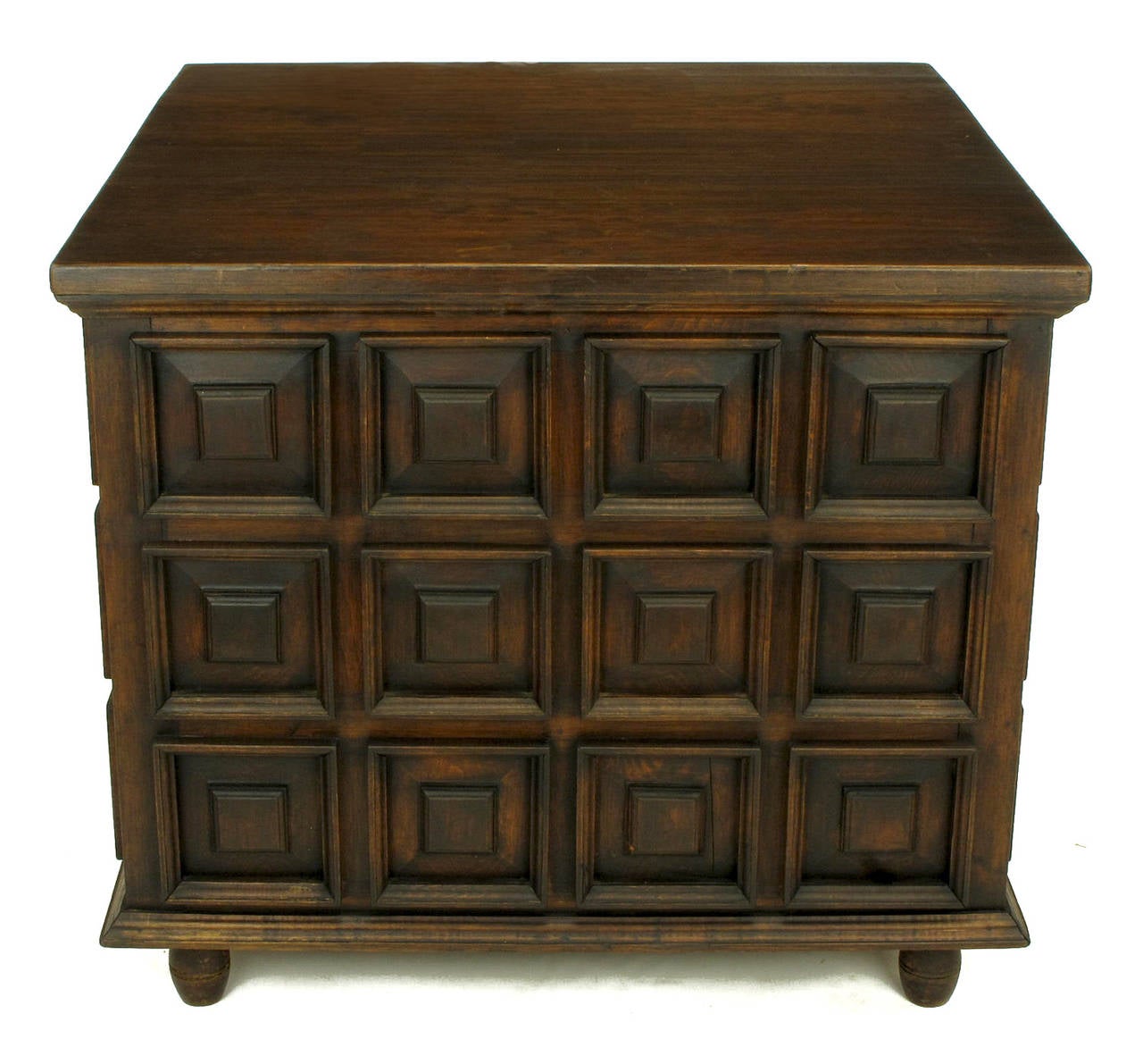 Iron Artisan Handcrafted Artes De Mexico Three-Drawer Commode For Sale