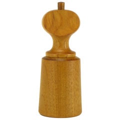 Vintage 1960s Jens Quistgaard For Dansk Teak Wood Pepper Mill