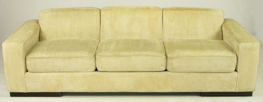American Larry Laslo For John Widdicomb Art Deco Revival Sofa