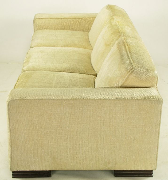 20th Century Larry Laslo For John Widdicomb Art Deco Revival Sofa