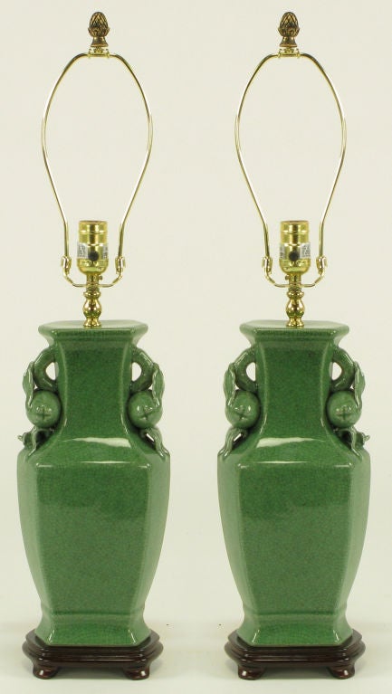 jade green lamp