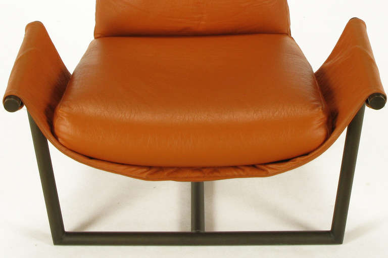 Steel T-Based Sling Chair by Jules Heumann for Metropolitan Furniture 4