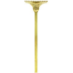 Chapman Lighting Brass Empire Style Wall Mounted Torchiere