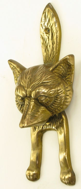 door knocker fox