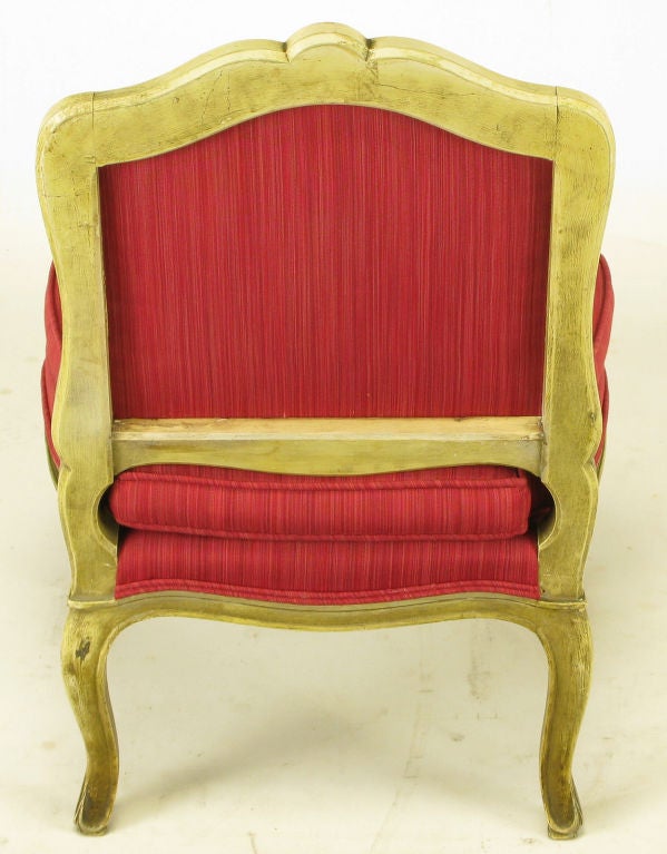 Carved & Lacquered Wood Queen Anne Style Child's Chair For Sale 3