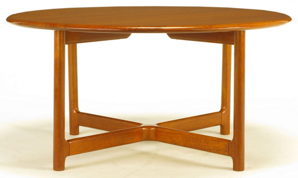 Late 20th Century Arne Halvorsen Teak Coffee Table For Rasmus Solberg