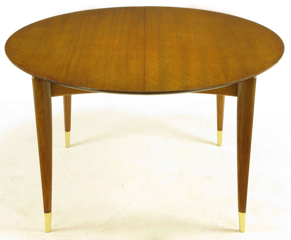 Gio Ponti Figured Walnut Dining Table