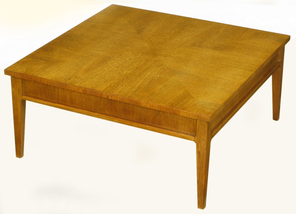 Mid-20th Century Michael Taylor For Baker New World Mahogany Coffee Table For Sale