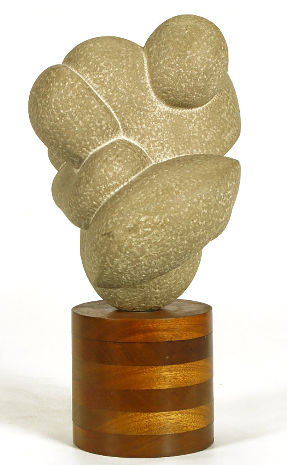 Mid-20th Century 1960s Robert Lockhart Stone Sculpture Titled 