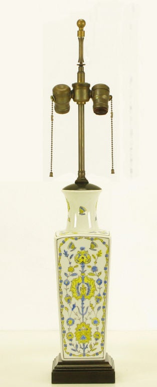 painted ceramic table lamps