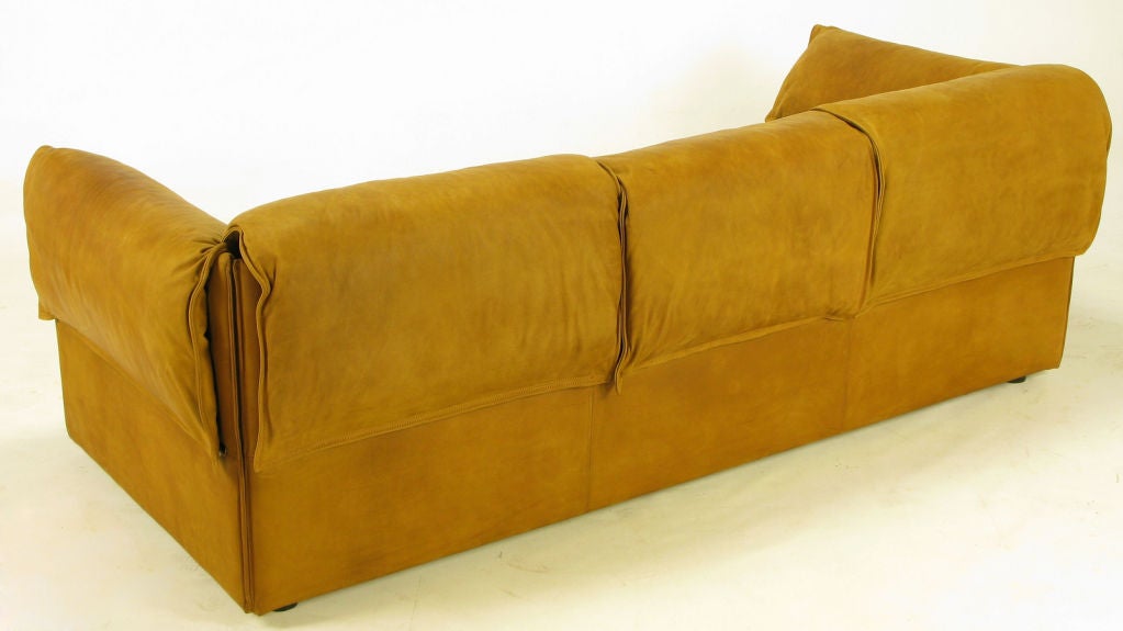 Danish Niels Bendtsen Lotus Sofa For N. Eilersen In Glove Soft Leather