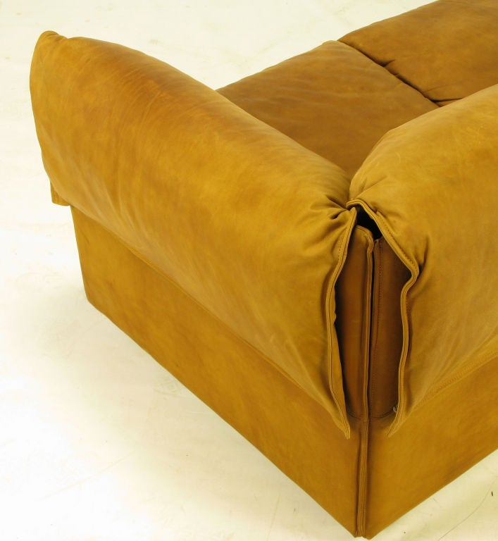 Wood Niels Bendtsen Lotus Sofa For N. Eilersen In Glove Soft Leather