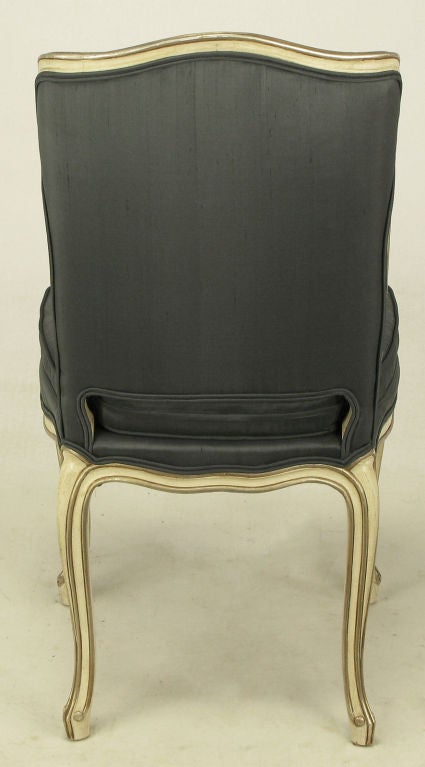 Twelve Richard Wheelwright  Parcel Gilt Regency Dining Chairs 3