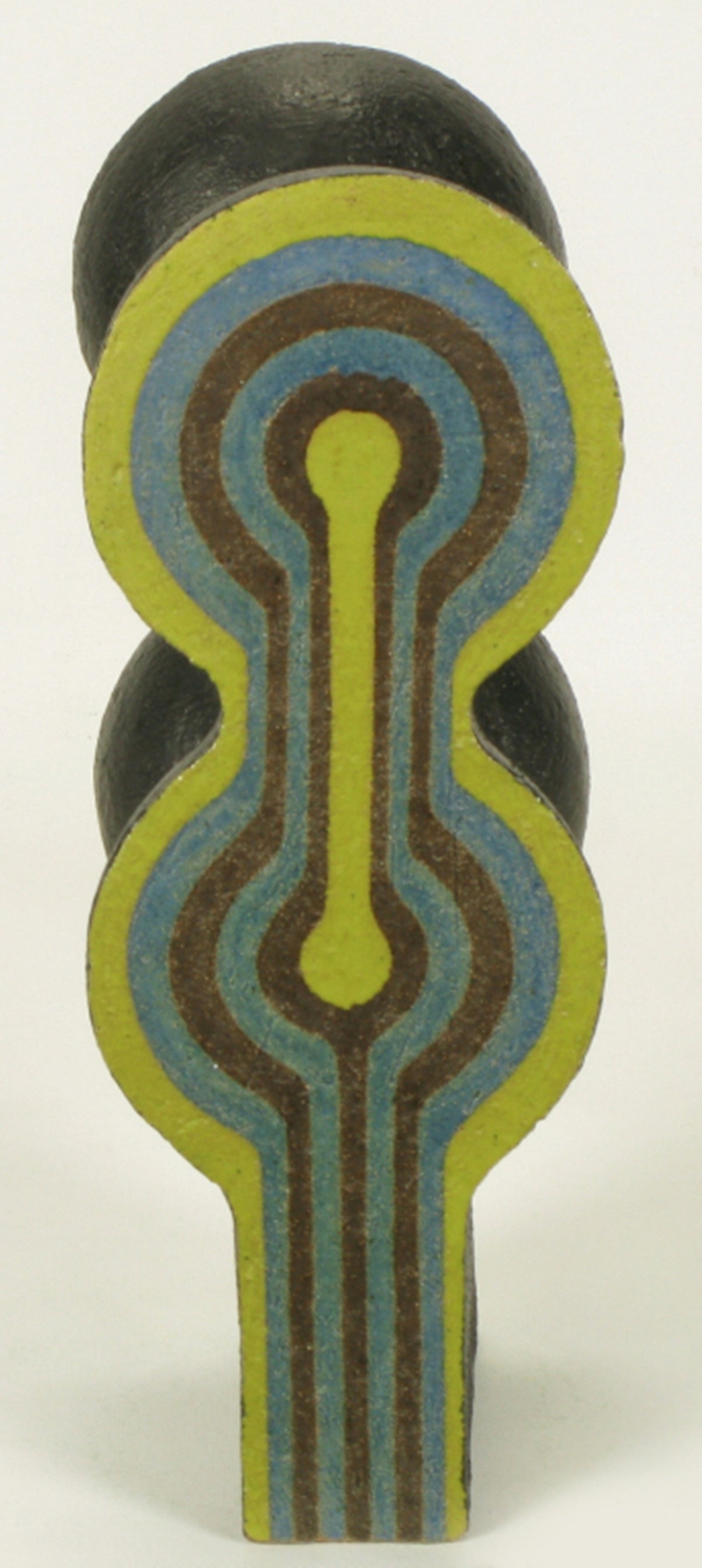 Tamiya Matsuda ( 1939-2011) Double Sided Abstract Ceramic Sculpture