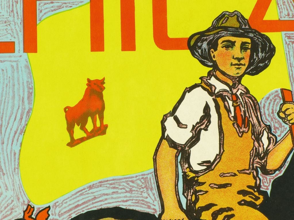 American Colorful 1948 Livestock Exhibition Poster By Norman Tolson