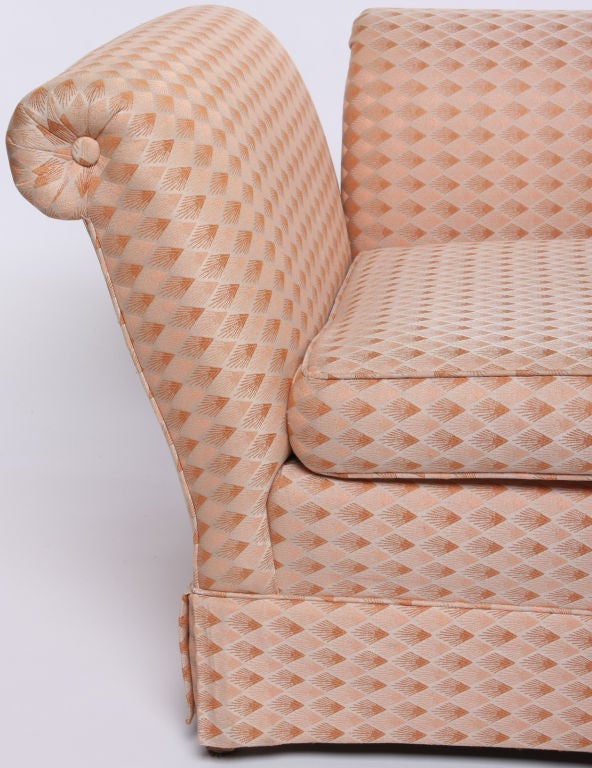 American 1940s Recamier Style Chaise In The Manner Of Edward Wormley
