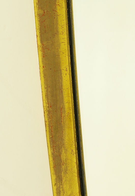 LaBarge Belgian Gilt Ovoid Mirror 2