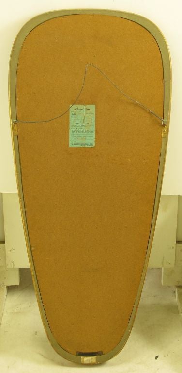 LaBarge Belgian Gilt Ovoid Mirror 3