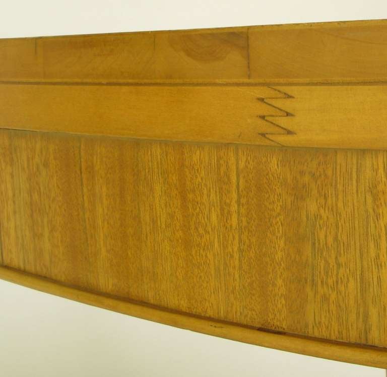 Primavera Mahogany Racetrack Oval Dining Table 1