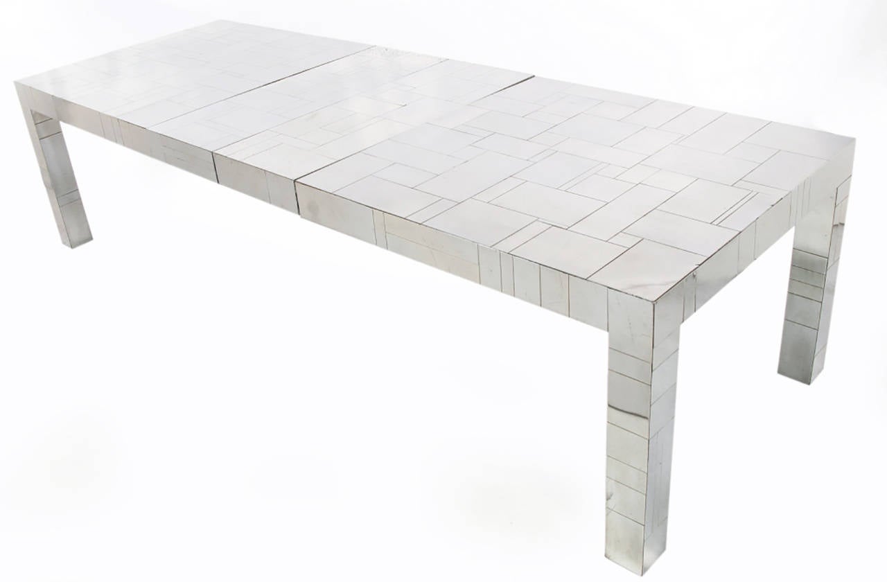 Paul Evans Cityscape Long Dining Table For Sale 1