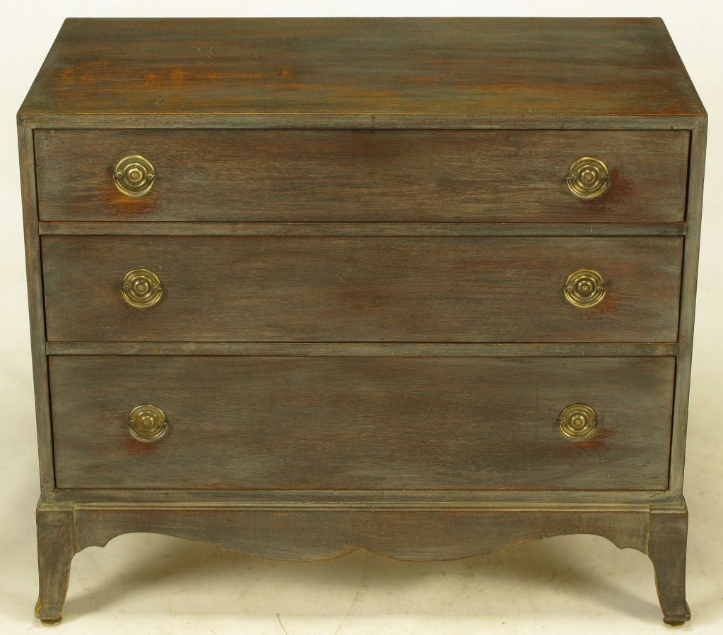 Driftwood Grey Mahogany Cedar-Lined Commode