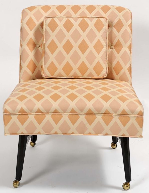 Four Harvey Probber Game Table Chairs